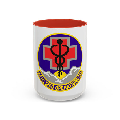 341st Medical Operations Squadron (U.S. Air Force) Accent Coffee Mug