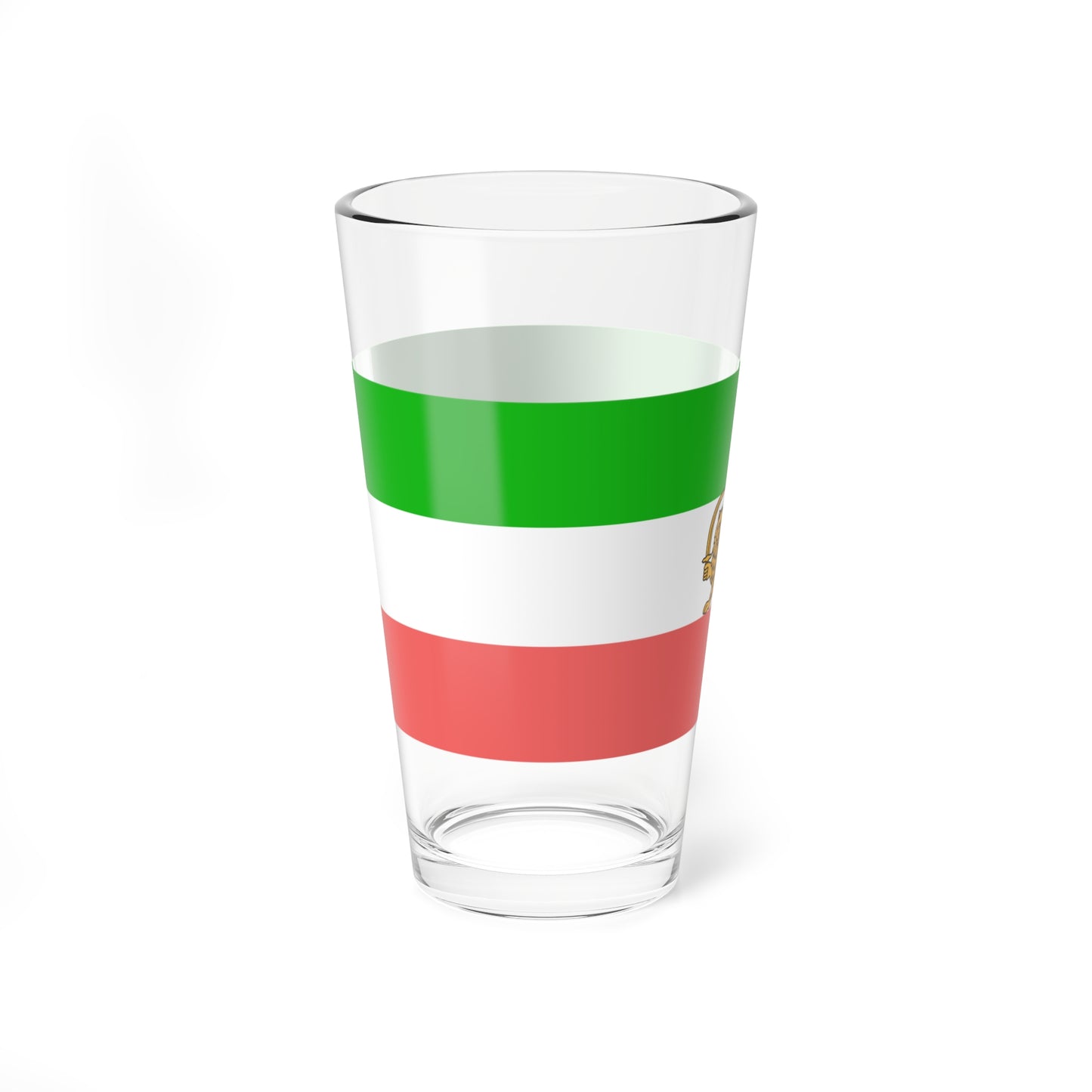 State flag of Persia 1907-1933 (Iran) Pint Glass 16oz