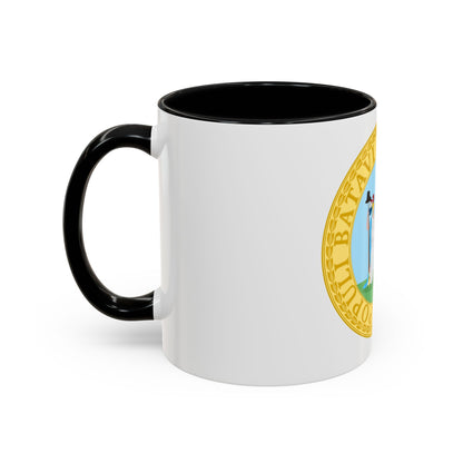 Great Seal of the Batavian Republic (1796) - Accent Coffee Mug