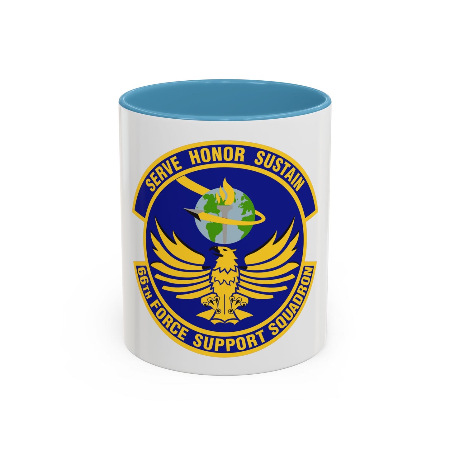 66th Force Support Squadron (U.S. Air Force) Accent Coffee Mug