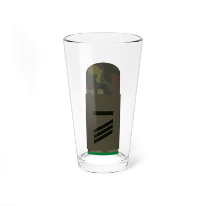 HA OS5 14 Hauptgefreiter UA PzGren L (Germany) (Military Rank) Pint Glass 16oz