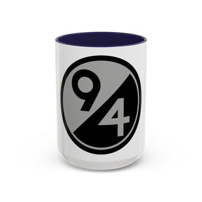 94th Regional Readiness Command SSI (U.S. Army) Accent Coffee Mug