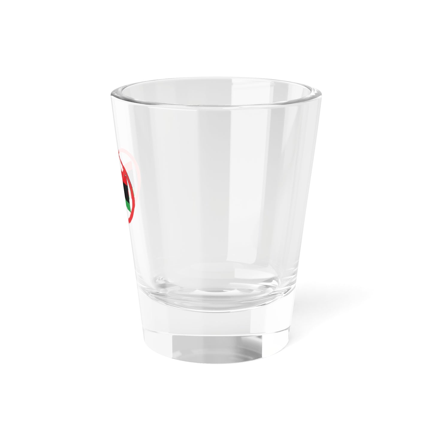 Anti NTC flag (Libya) Shot Glass 1.5oz