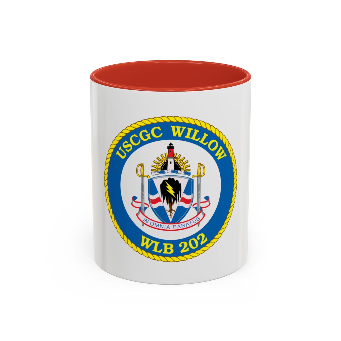 USCGC Willow WLB 202 (U.S. Coast Guard) Accent Coffee Mug