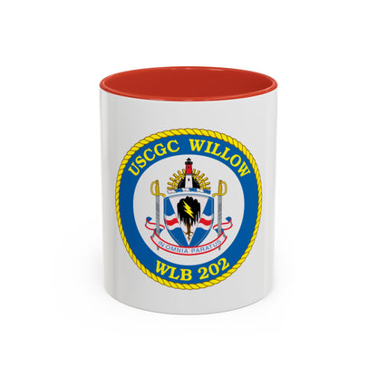 USCGC Willow WLB 202 (U.S. Coast Guard) Accent Coffee Mug