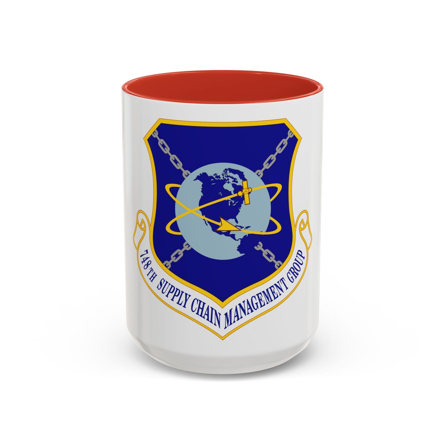 748 Supply Chain Management Group AFMC (U.S. Air Force) Accent Coffee Mug