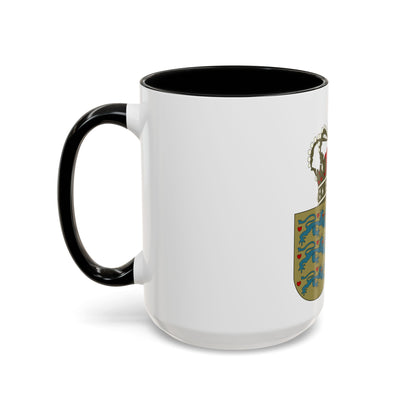 Coat of arms of the County of Greenland - Accent Coffee Mug