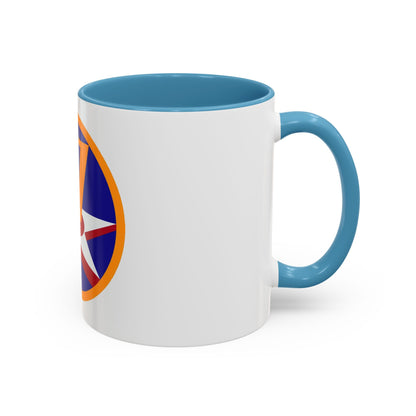 7 Air Force (U.S. Army) Accent Coffee Mug