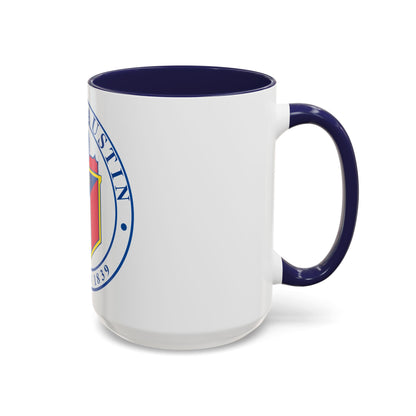 Seal of Austin TX - Accent Coffee Mug