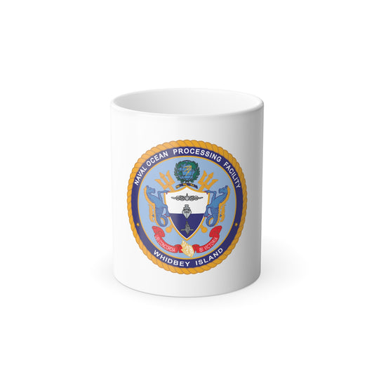 Naval Ocean Processing Facility Whidbey Island (U.S. Navy) Color Changing Mug 11oz