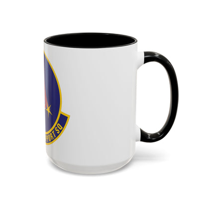 412th Test Support Squadron (U.S. Air Force) Accent Coffee Mug