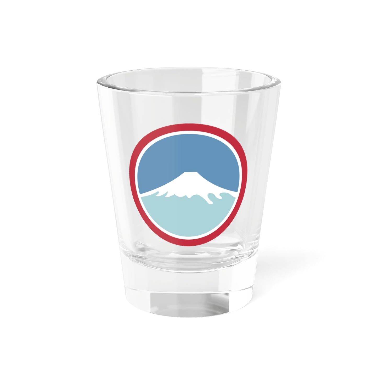 United States Japan Shoulder sleeve insignia (U.S. Army) Shot Glass 1.5oz