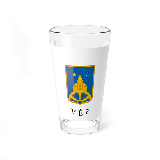 Flag of Vep (Hungary) Pint Glass 16oz