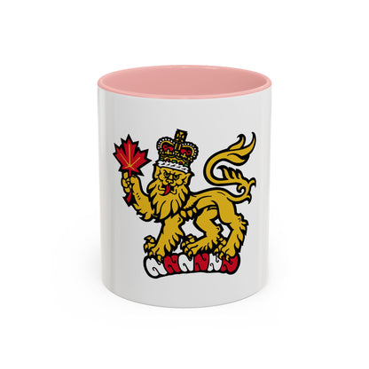 Canadian Crest - Accent Coffee Mug