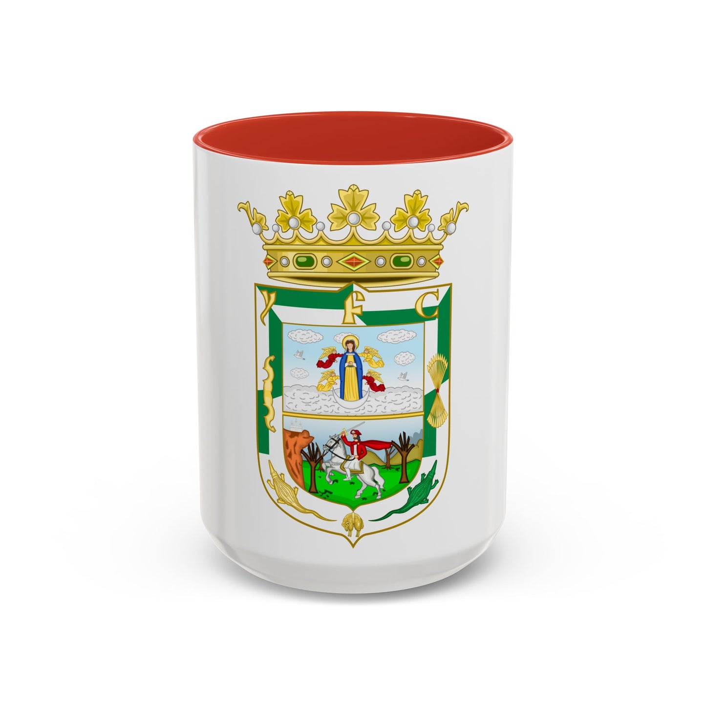 Coat of Arms of Isla Fernandina (Cuba) - Accent Coffee Mug