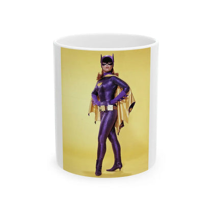 Yvonne Craig #123 - Batgirl Photo (Vintage Female Icon) White Coffee Mug-11oz-Go Mug Yourself