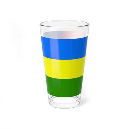 Flag of the Beja Congress (Sudan) Pint Glass 16oz