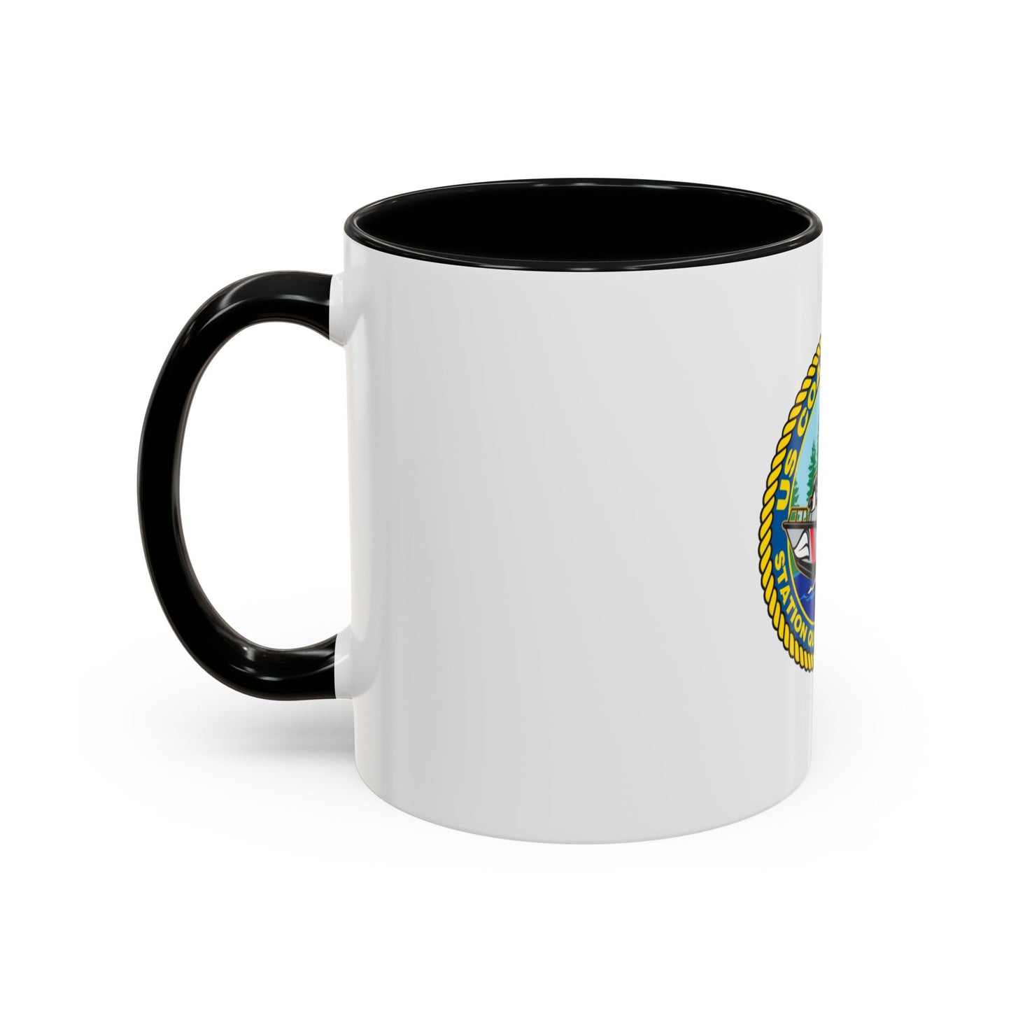USCGS Quillayute River (U.S. Coast Guard) Accent Coffee Mug