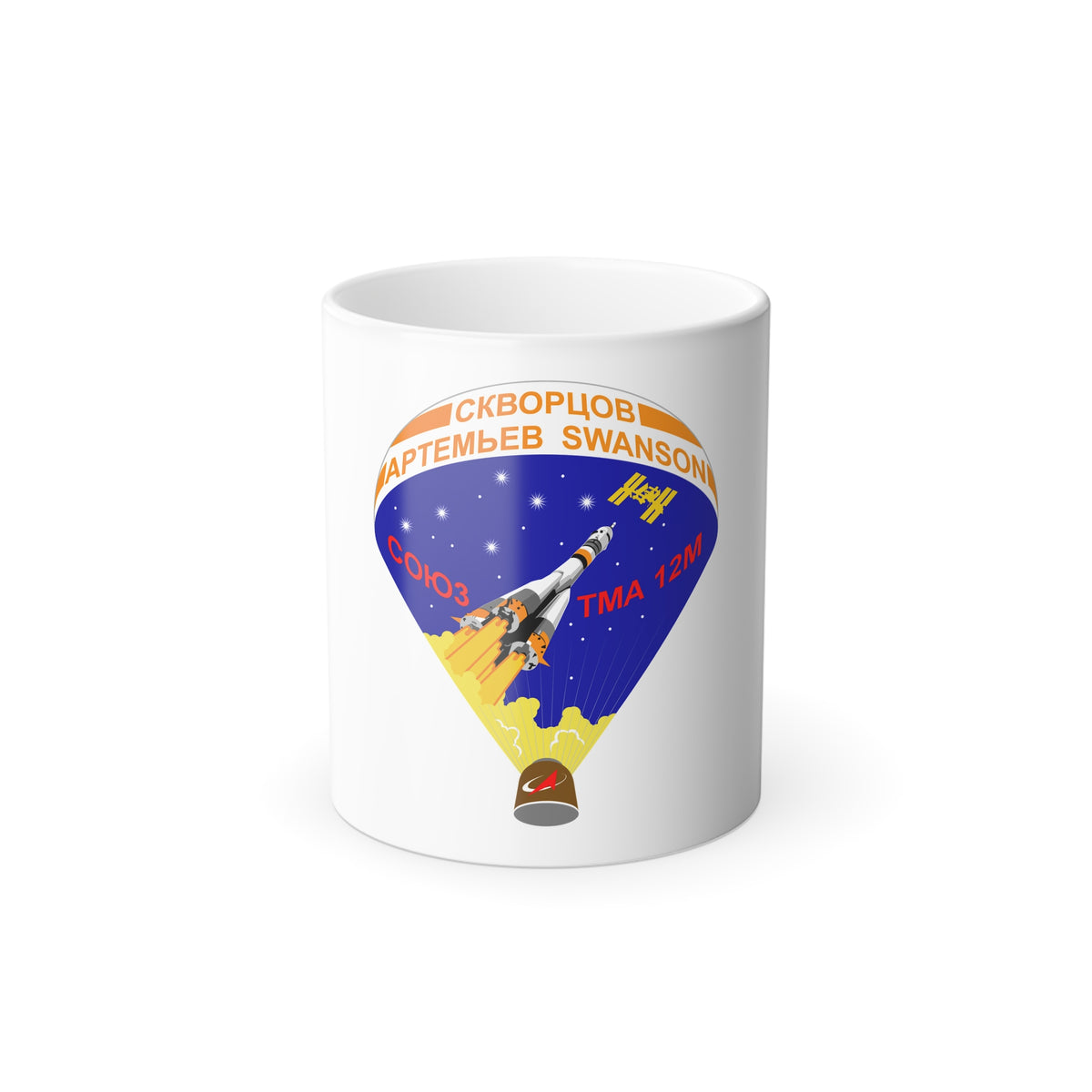 Soyuz TMA-12M (Soyuz Programme) Color Changing Mug 11oz