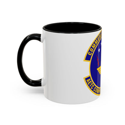 AETC Computer Systems Squadron (U.S. Air Force) Accent Coffee Mug