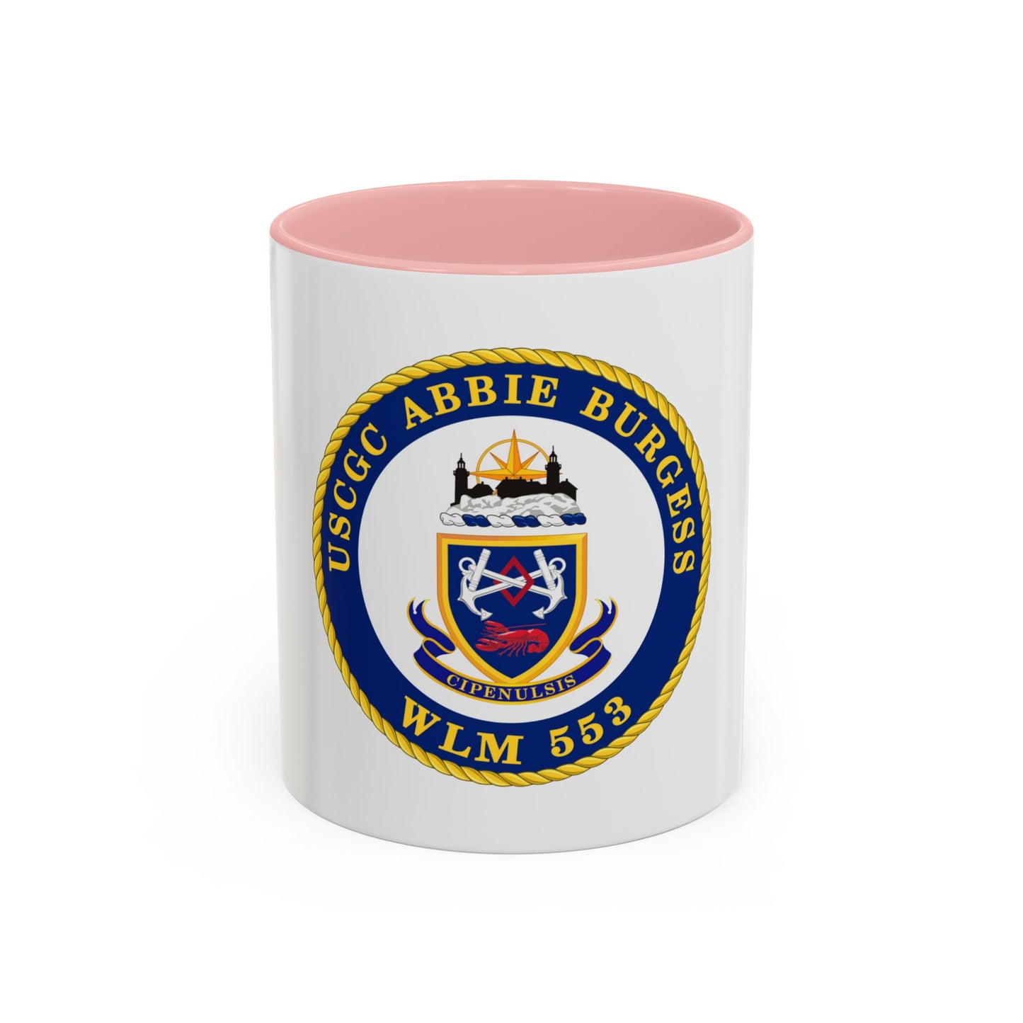 USCGC Abbie Burgess WLM 553 (U.S. Coast Guard) Accent Coffee Mug