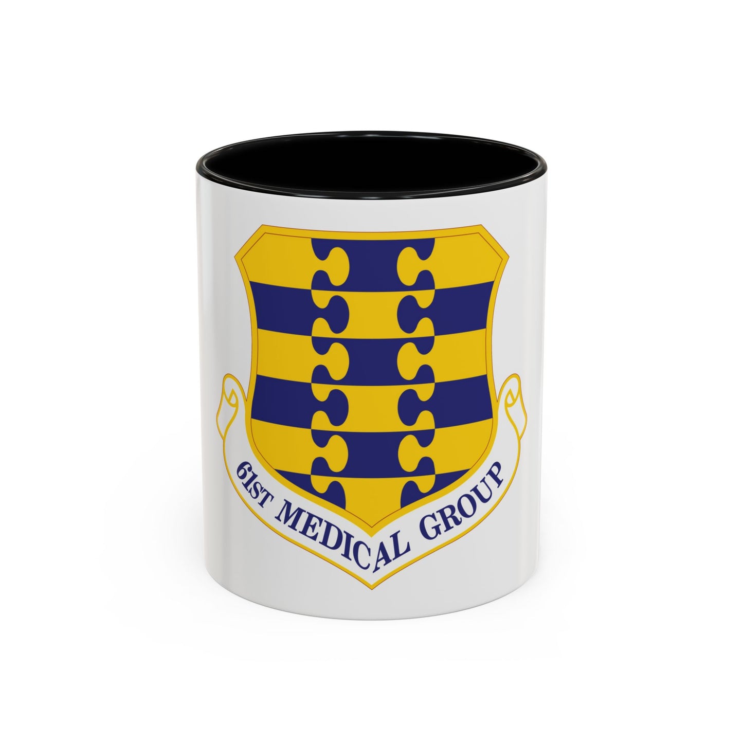 61st Medical Group (U.S. Air Force) Accent Coffee Mug