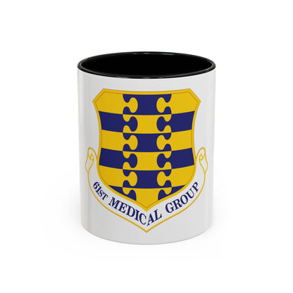 61st Medical Group (U.S. Air Force) Accent Coffee Mug