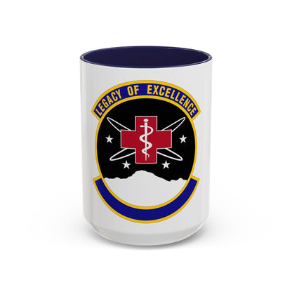 21 Healthcare Operations Squadron USSF (U.S. Air Force) Accent Coffee Mug