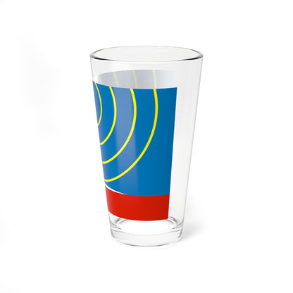 Flag of Severny Moscow oblast (Russia) Pint Glass 16oz