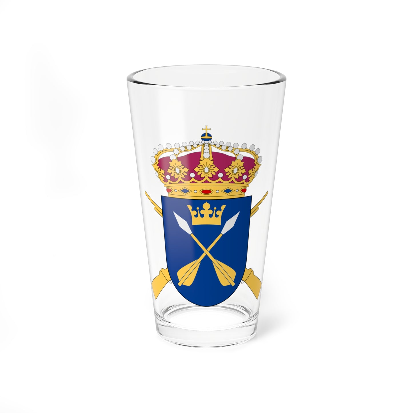 Dalregementet vapen (Sweden) (Coat of Arms) Pint Glass 16oz