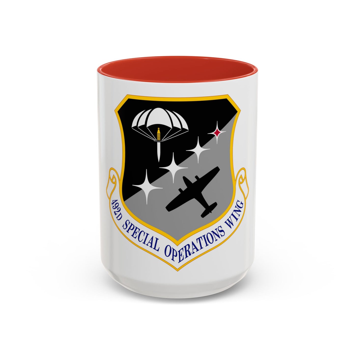 492 Special Operations Wing AFSOC (U.S. Air Force) Accent Coffee Mug