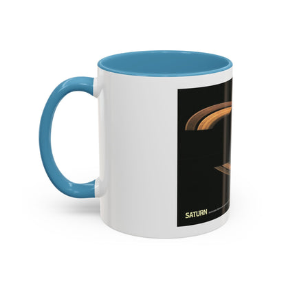 Space - Saturn (1981) (Map) Accent Coffee Mug