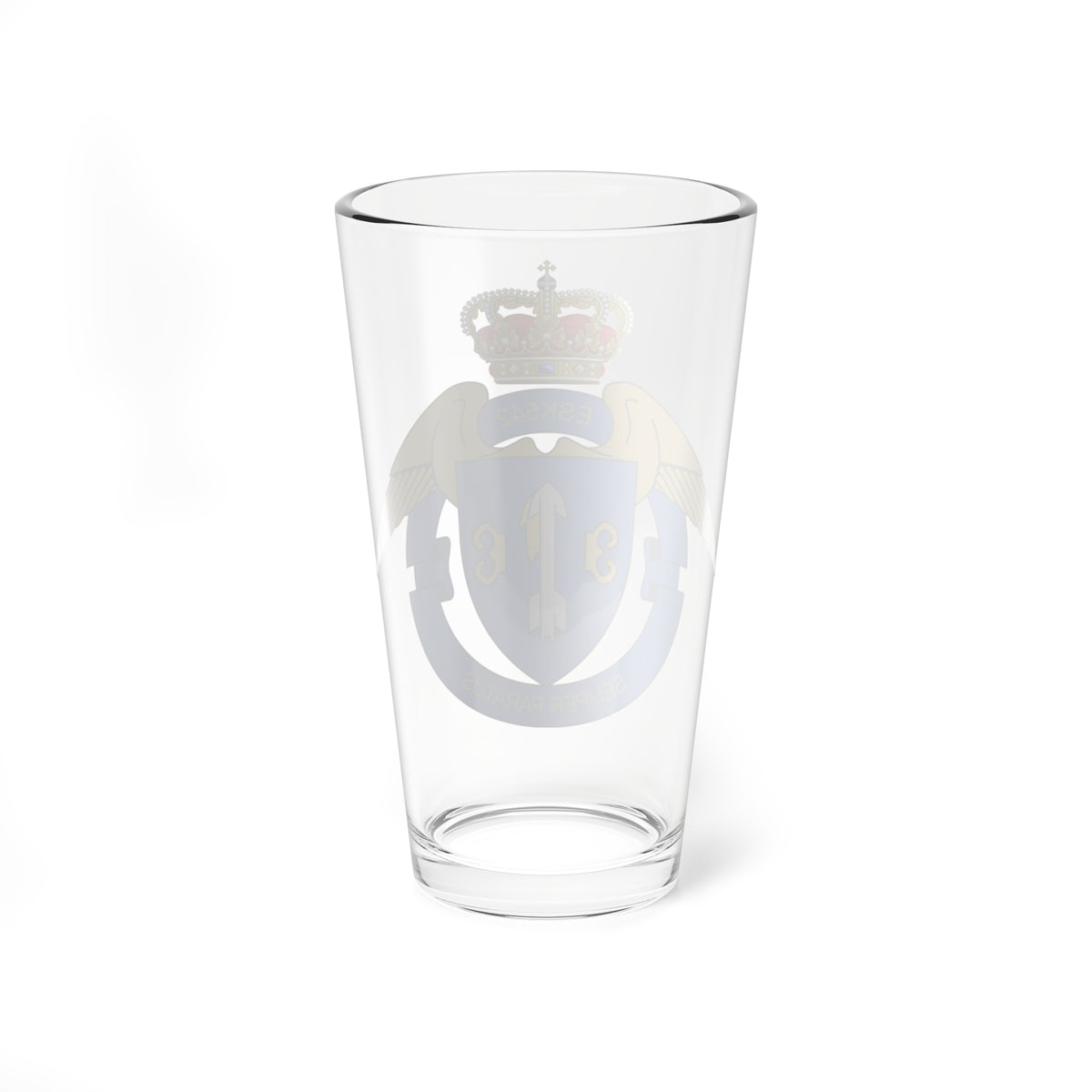 RDAF Squadron 542 (Denmark) (Coat of Arms) Pint Glass 16oz