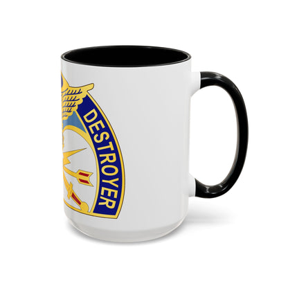 635 Aviation Group (U.S. Army) Accent Coffee Mug