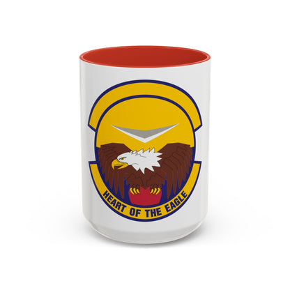 436 Aircraft Maintenance Squadron AMC (U.S. Air Force) Accent Coffee Mug