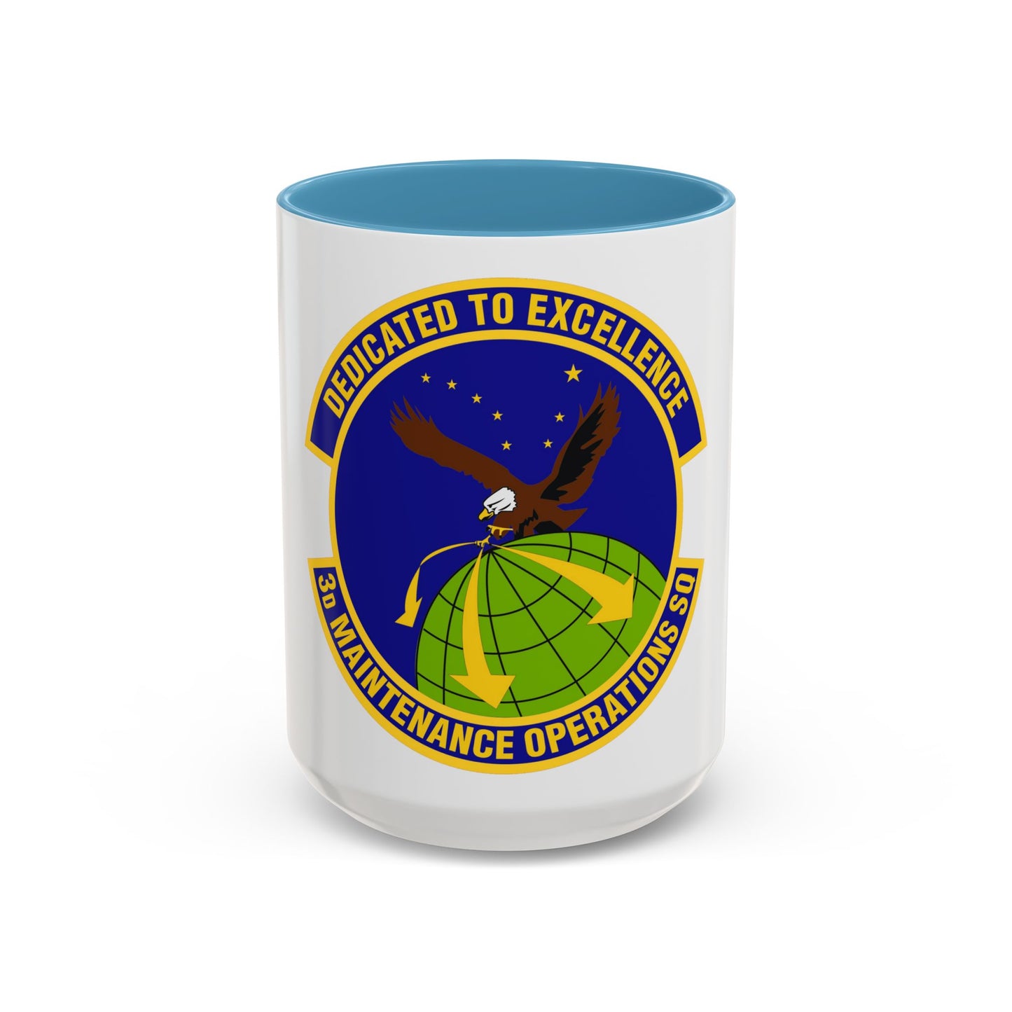 3d Maintenance Operations Squadron (U.S. Air Force) Accent Coffee Mug