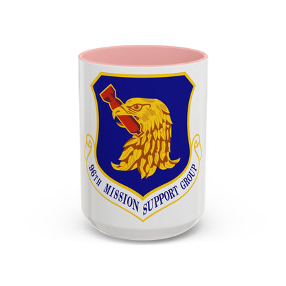 96th Mission Support Group (U.S. Air Force) Accent Coffee Mug