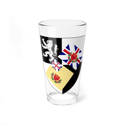 Earl of Strafford COA (England) (Coat of Arms) Pint Glass 16oz