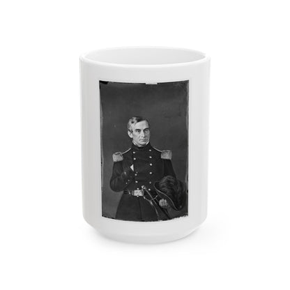 Portrait Of Maj. Robert Anderson (Brig. Gen. From May 15, 1861), Officer Of The Federal Army (U.S. Civil War) White Coffee Mug
