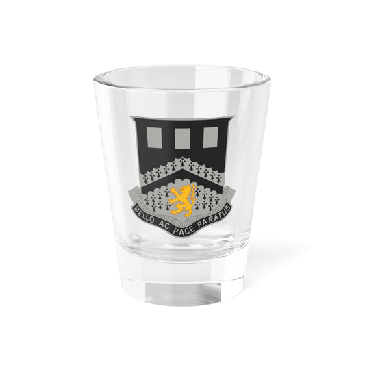 Verre à liqueur du 112e bataillon du génie (armée américaine) 1,5 oz