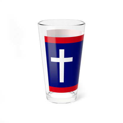 Missouri Regiments Army Banner (United States) Pint Glass 16oz
