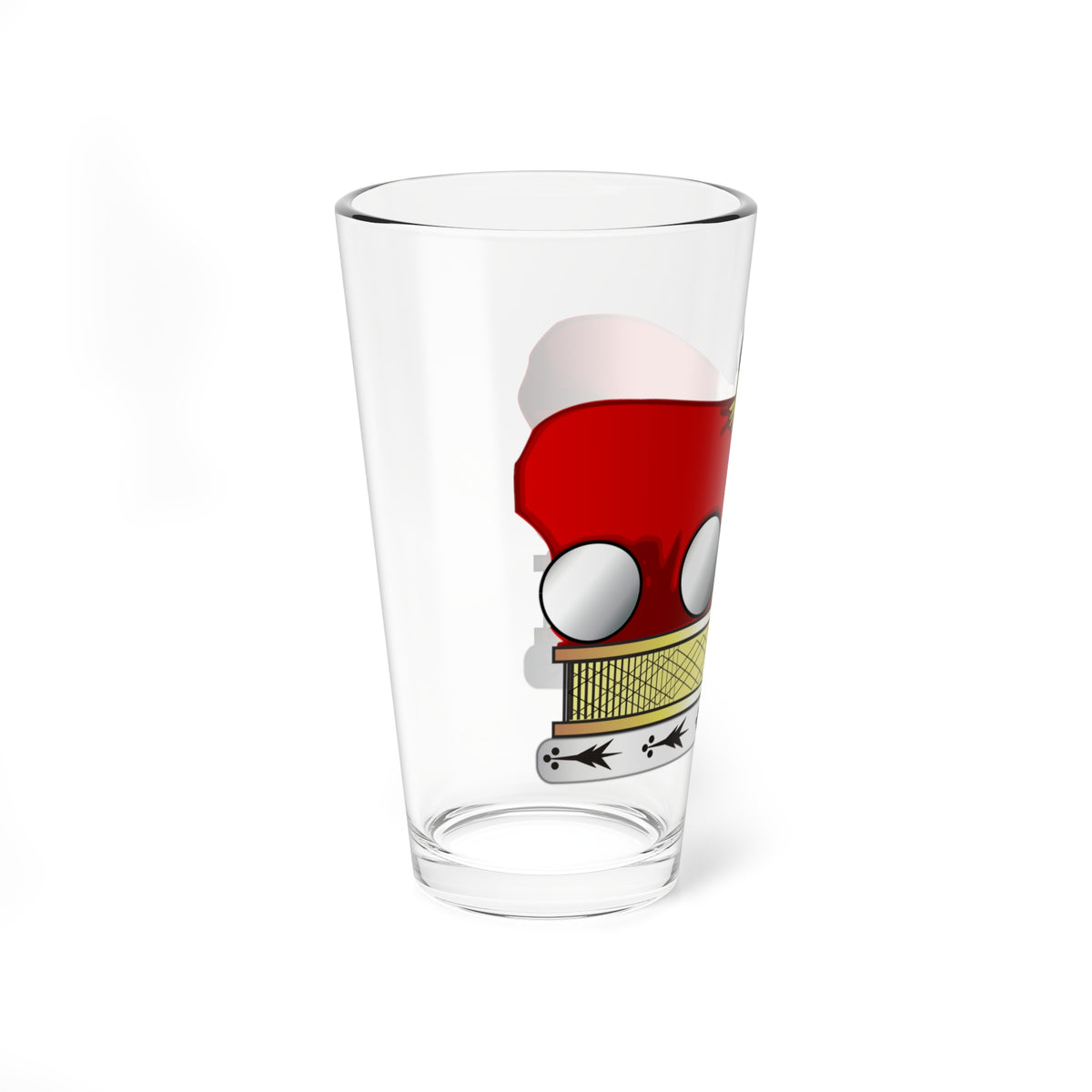 Lord red (United Kingdom) (Coat of Arms) Pint Glass 16oz