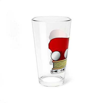 Lord red (United Kingdom) (Coat of Arms) Pint Glass 16oz