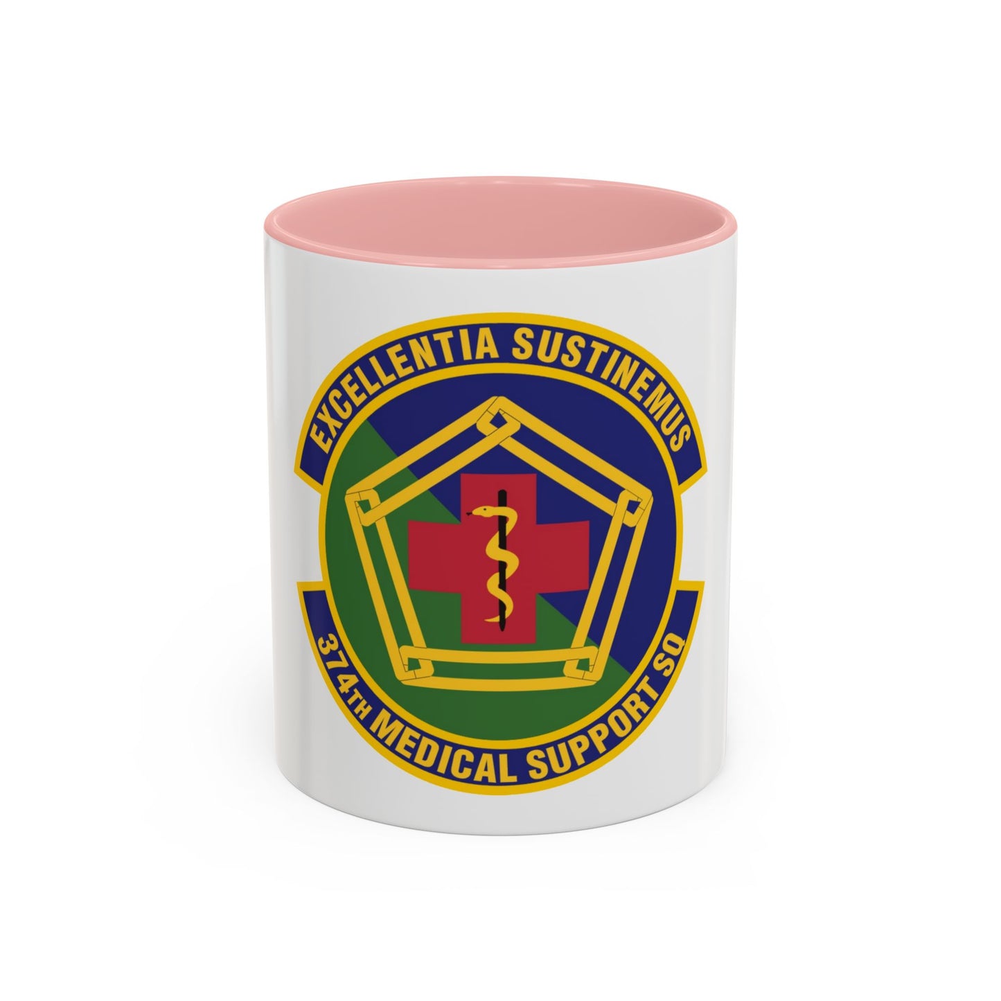 374th Medical Support Squadron (U.S. Air Force) Accent Coffee Mug