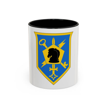 505 Military Intelligence Brigade (U.S. Army) Accent Coffee Mug