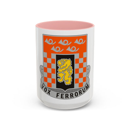 143 Signal Battalion (U.S. Army) Accent Coffee Mug