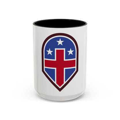 332 Medical Brigade (U.S. Army) Accent Coffee Mug