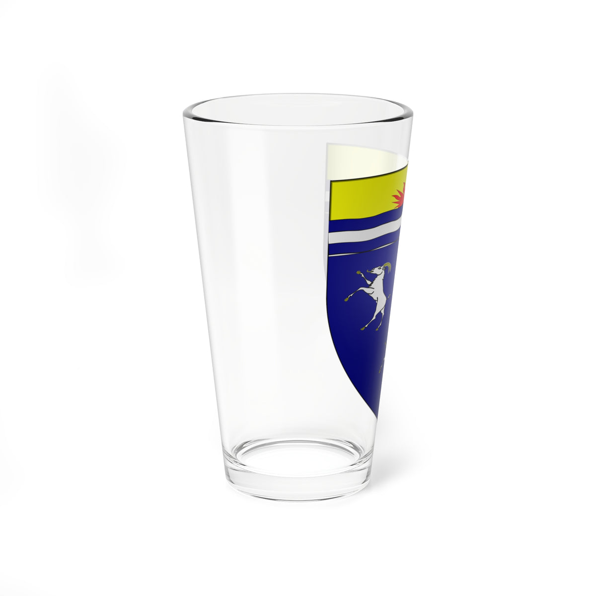 MEIRIONNYDD Shield (United Kingdom) (Coat of Arms) Pint Glass 16oz