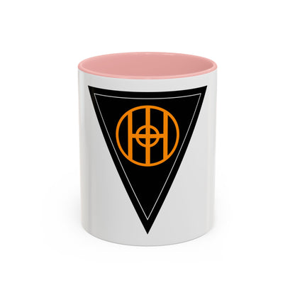 83rd Infantry Division SSI (U.S. Army) Accent Coffee Mug