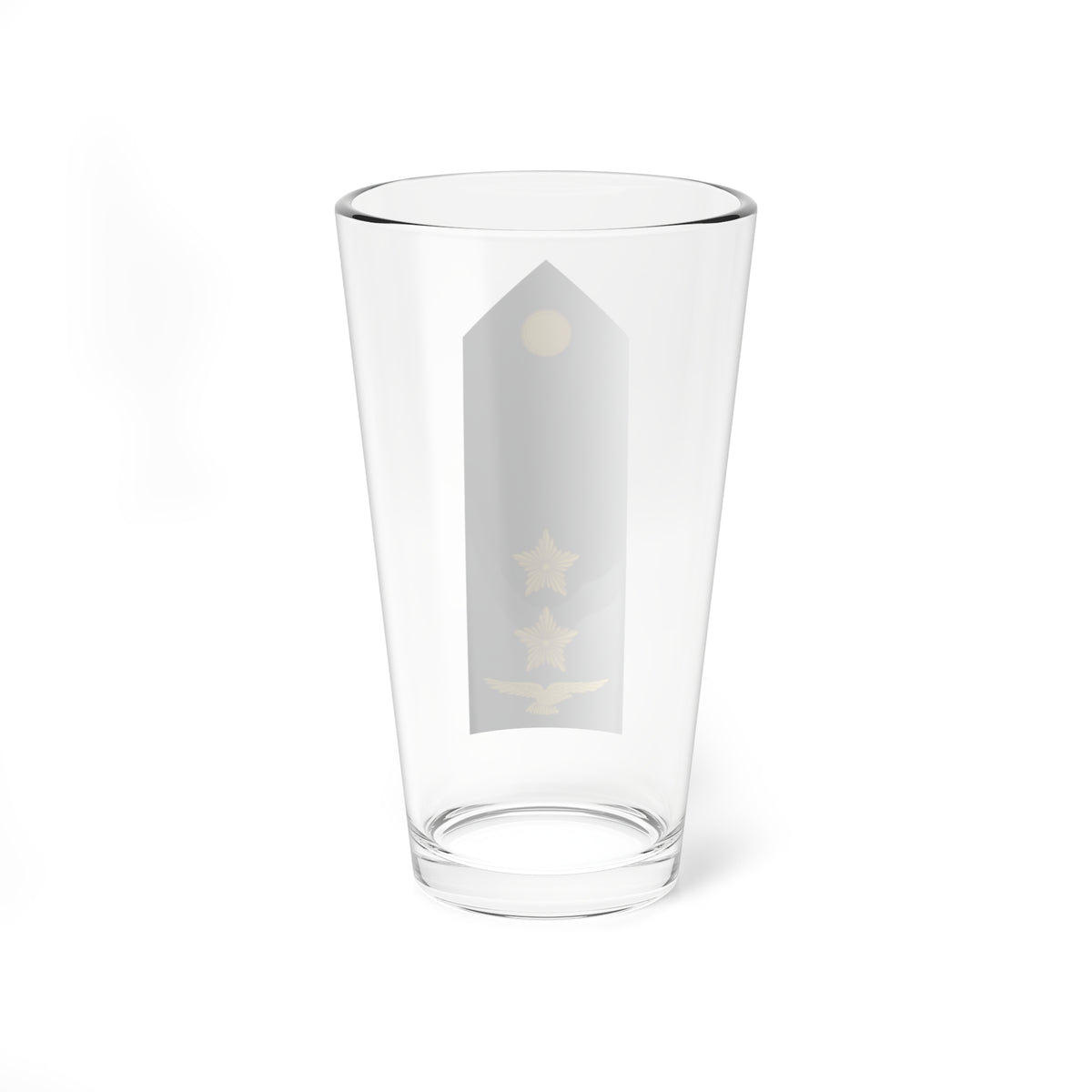 09 Somali Air Force 1LT (Mali) (Military Rank) Pint Glass 16oz